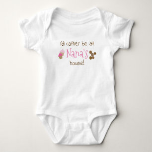 Body Je préférerais être chez Nana, bonbons, biscuits