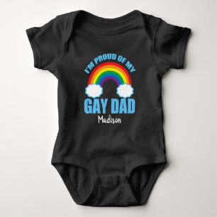 Body Je suis fière de mon père de famille LGBT Fils Fil