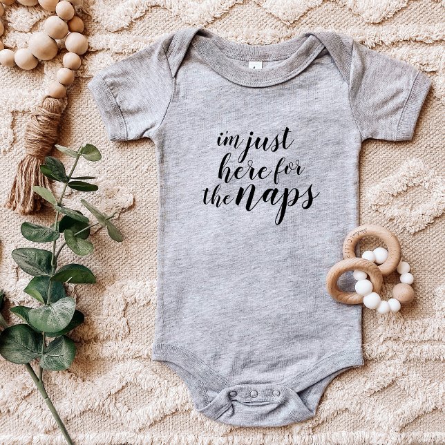 Body Je suis juste là pour les Naps Tee (Créateur téléchargé)