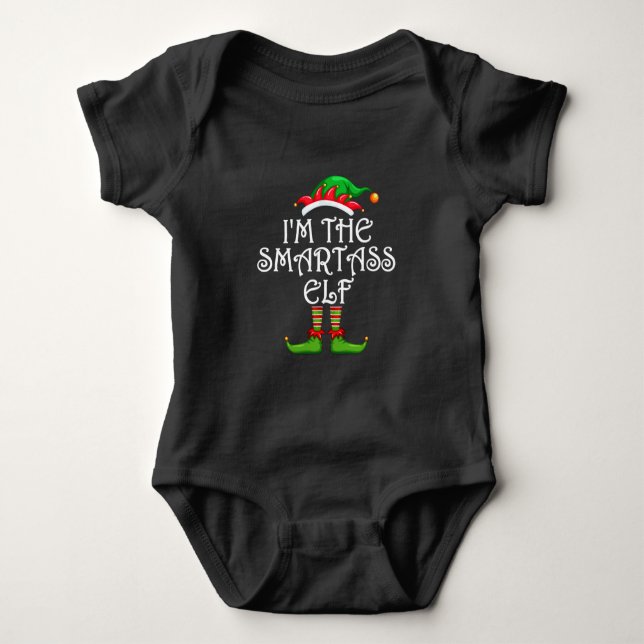 Body Je suis le Smartass Elf Shirt Matching Family Grou (Devant)