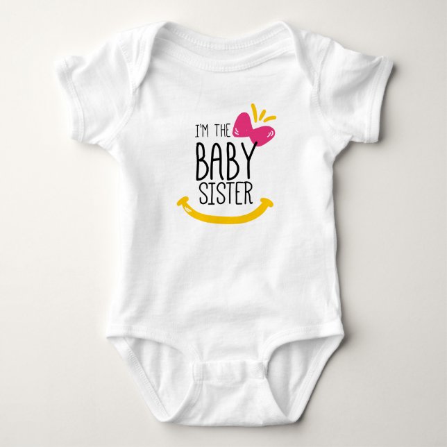 Body Je suis le T-shirt de la petite soeur (Devant)