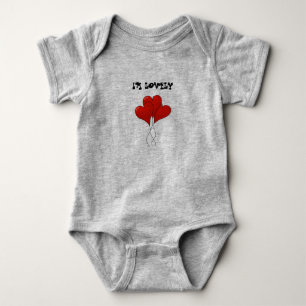Body Je suis Lovely Red Hearts
