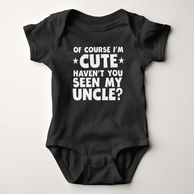 Body Je suis mignon vous ai pas vus mon oncle (Devant)