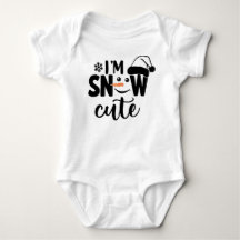 Je suis mignonne de neige