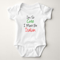 Je suis si mignon que je dois être italien