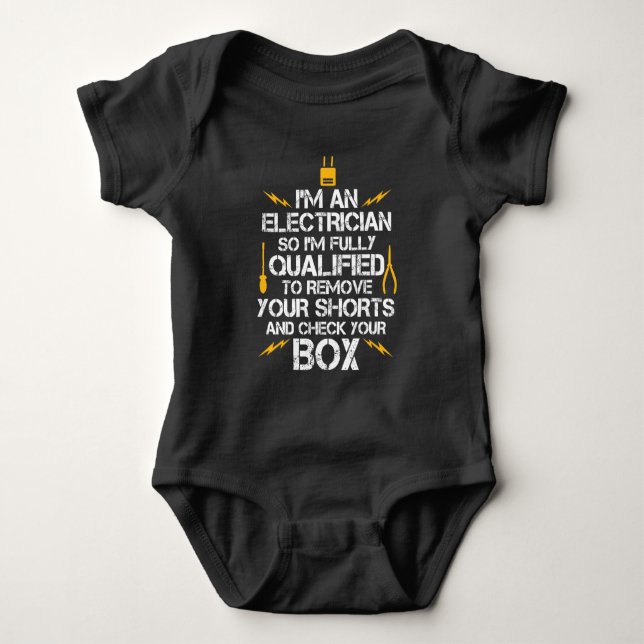 Body Je suis un électricien ainsi je suis entièrement - (Devant)