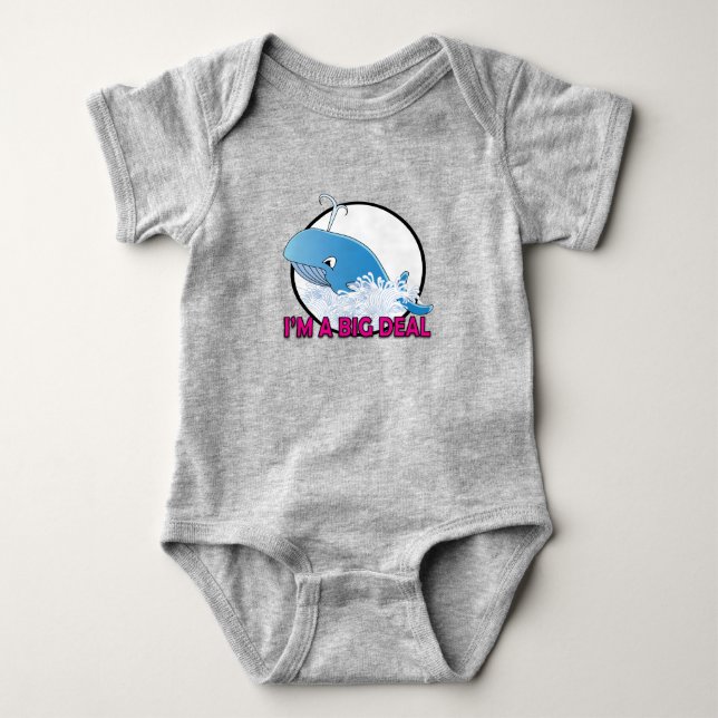 Body Je suis un grand marché - Costume de bébé Jersey (Devant)