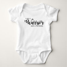 Je suis un guerrier et non une princesse Baby Shir