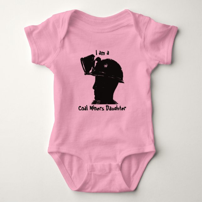 Body Je suis une fille de mineurs de charbon Creeper bé (Devant)