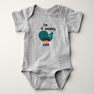 Body Je suis Whaley Cute - Grey