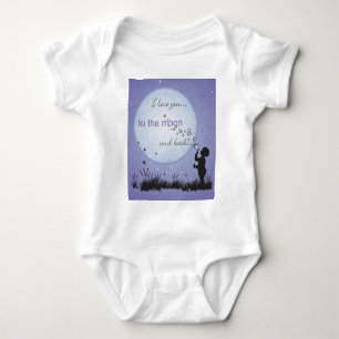 Body Je t'aime à la lune et aux cadeaux De