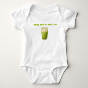 BODY JE T'AIME TELLEMENT MATCHA, MATCHA VERT THÉ AMOUR