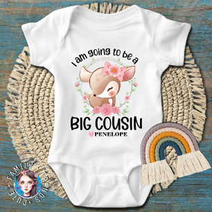 Body Je vais être un grand cousin Faon mignon
