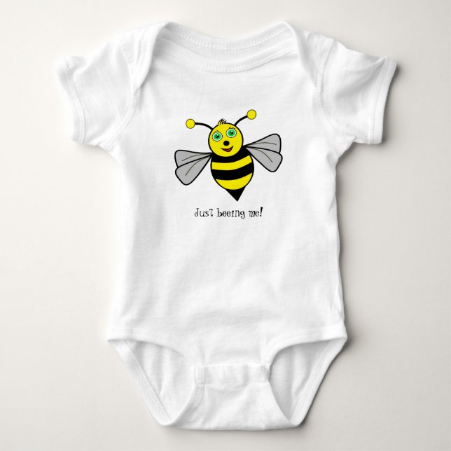 Body "Je viens de me voir !" Bee Bodysuit (Devant)