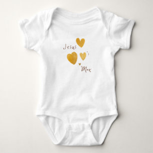 Body Jésus aime Nom personnalisé Bébé Une pièce