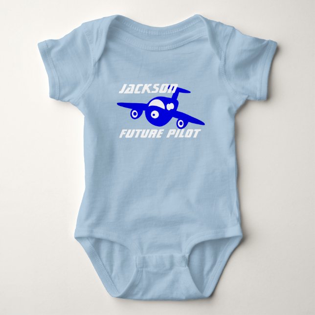 Body Jet personnalisé "futur pilote" (Devant)