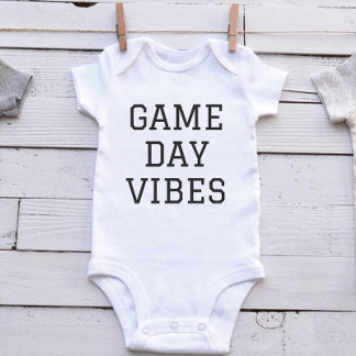 Body Jeu mignon Jour Bodysuit bébé - Football Saison Ou