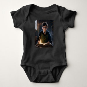 Body Jeune sorcier à Hogwarts - Magic Await Tee