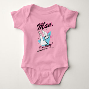 Body Johnny Bravo - Homme Je suis assez Retro Graphic