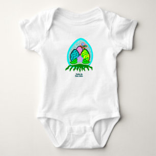 Body Joli boeufs de Pâques Baby Jersey Bodysuit