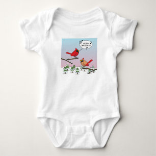 Body Joli Cardinal Rouge chanter Joyeux Noël