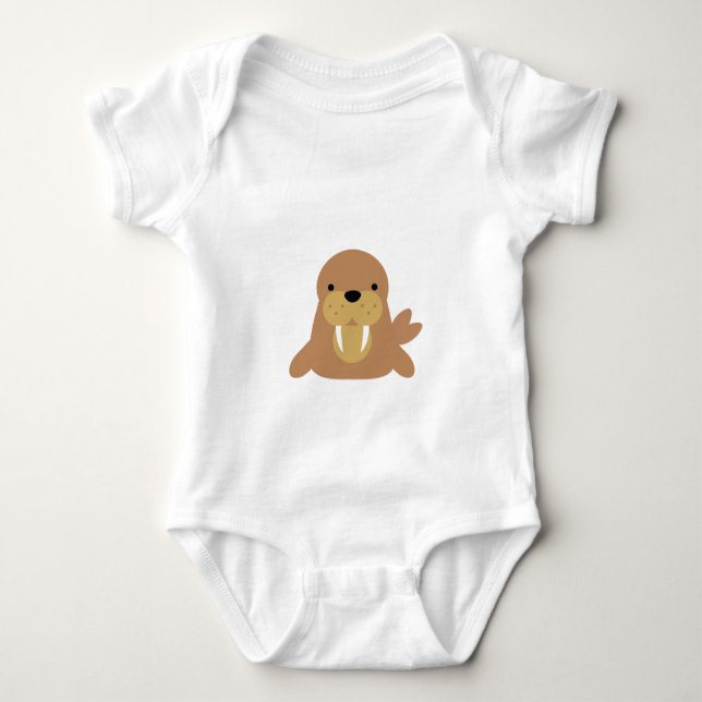 Body Joli Cartoon Walrus Cadeau (Devant)