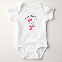 Joli costume bébé fille de Noël
