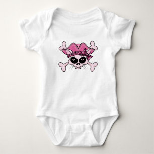 Body Joli crâne de Kitty Pirate