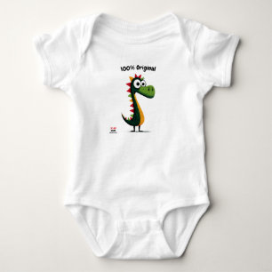 Body Joli Dinosaure Vert Style Enfants & Adolescents