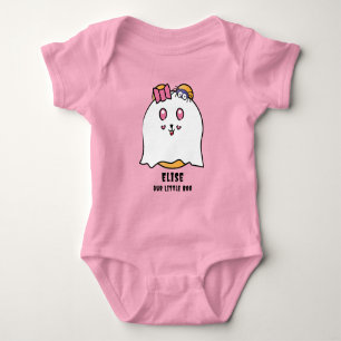 Body Joli Halloween Little Boo Fille Fantôme Nom Person