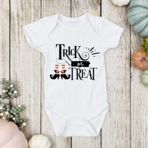 Body Joli Halloween Trick ou Treat Witch Bodysuit bébé