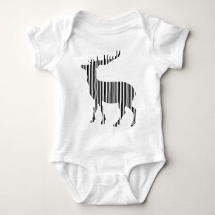 Body Joli motif de cerfs