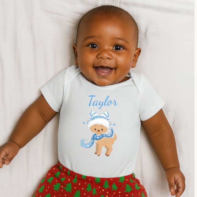 Body Joli renne en bleu (Créateur téléchargé)