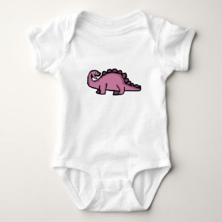 Body Joli Stégosaure Rose Dinosaure