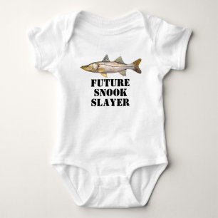Body Jolie Futur Snook Slayer Pêche Baby Shirt