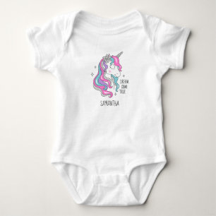 Body Jolie licorne rose et argent parties scintillant c