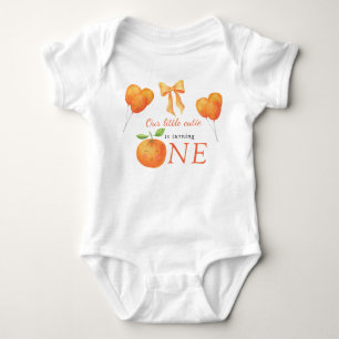 Body Jolie petite orange Citrus 1er anniversaire