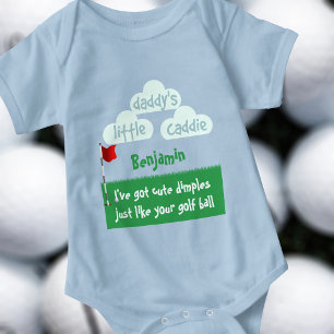 Body Jolies fossettes Golfeur drôle Papa's Little Caddi