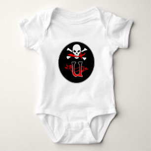 Body Jolly roger U Monogramme initial