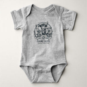 Body Jonglage de la famille de la ferme Daisies Onsie!