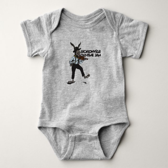 Body JOTJ Fiddle Rabbit maillot de bébé (Devant)