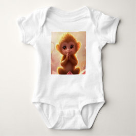 Body Jouer le singe sur Lotus - Bodysuit bébé