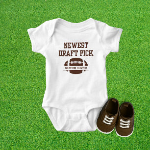 Body Joueur de football Brown dernier choix de draft
