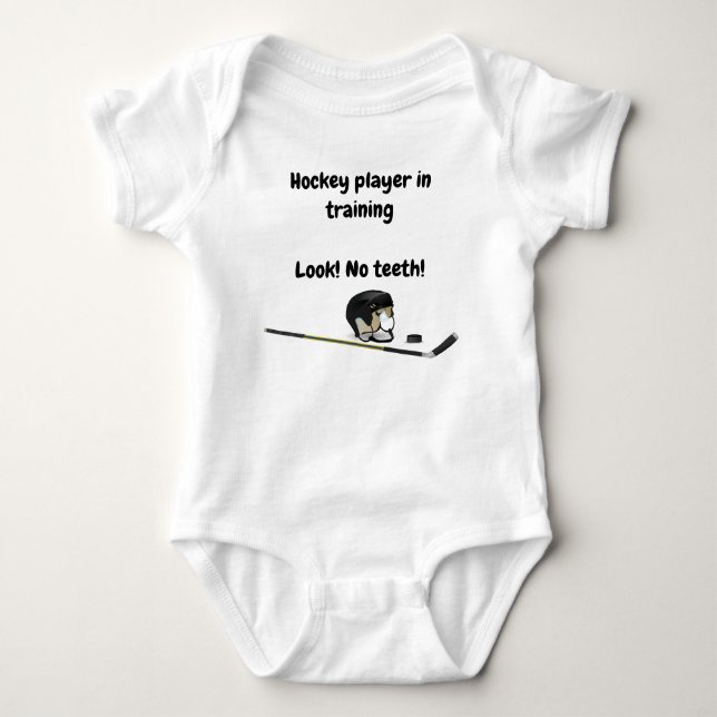 Body Joueur de hockey en formation Regarder pas de dent (Devant)