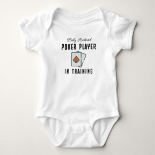 Body Joueur de poker de nom de bébé personnalisé en for