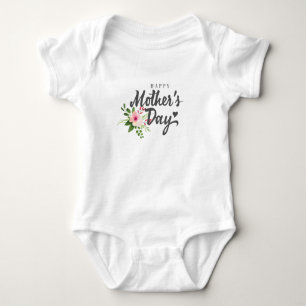 Body Jour des mères florales élégantes Bodysuit