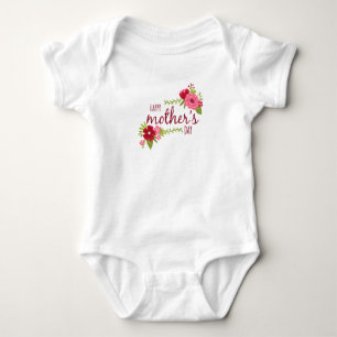 Body Jour des mères florales élégantes Bodysuit