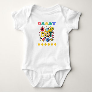 Body Jour des points, un design amusant pour votre peti