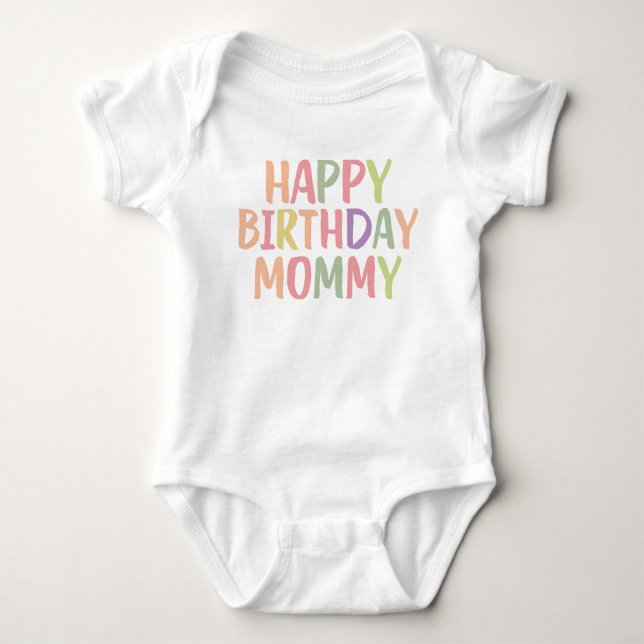 Body Joyeuse maman d'anniversaire (Devant)