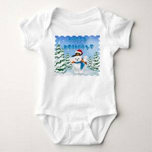 Body Joyeuses vacances Ours polaire Pingouin bébé ramep